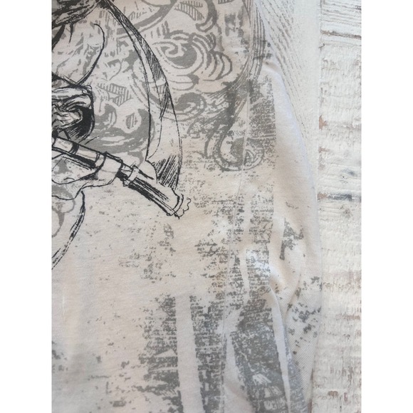 Raw State Jorge Masvidal GraphicT-Shirt Mens Medium White MMA All Over Print Tee - Picture 9 of 9